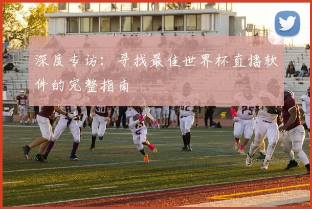 深度专访：寻找最佳世界杯直播软件的完整指南