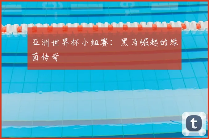 亚洲世界杯小组赛：黑马崛起的绿茵传奇